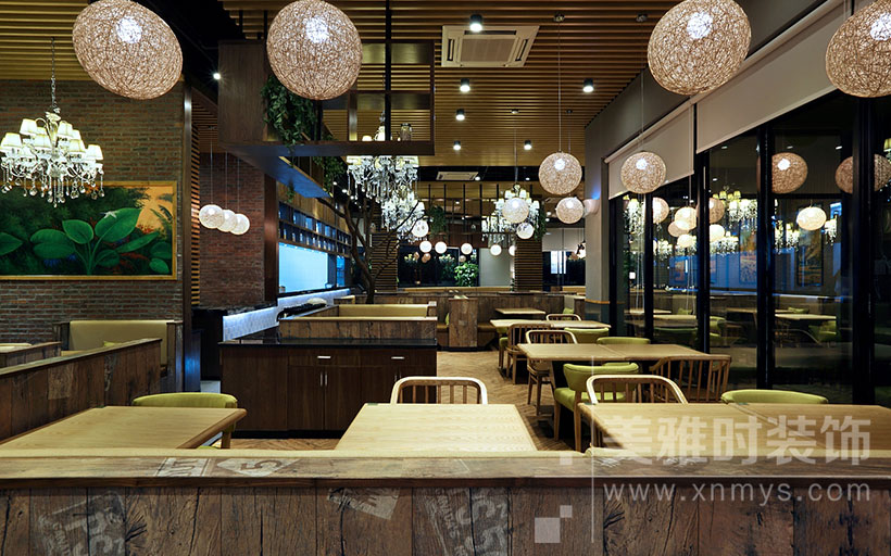 成都邛崃230平主题餐厅如何装修设计更有特色